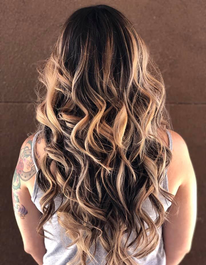 haircut and color by Missy