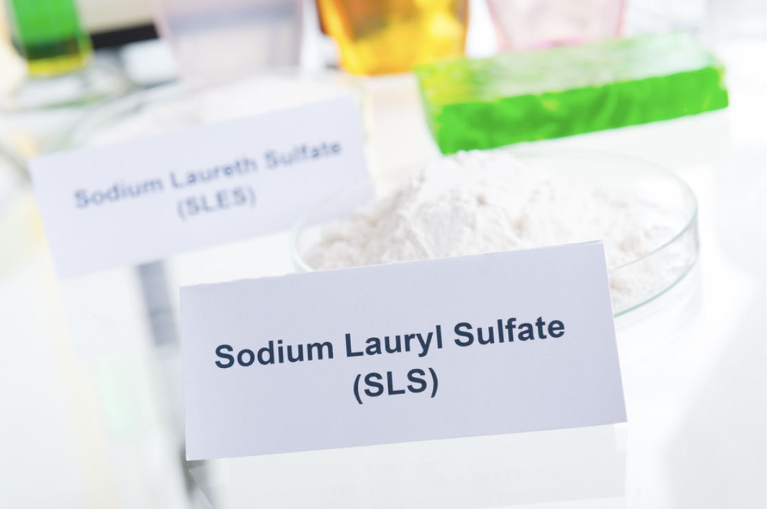 Sodium Lauryl Sulfate (SLS) and Sodium Laureth Sulfate (SLES).